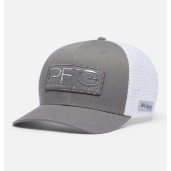 Columbia Muške Kape - PFG Mesh Ball XXL Titanium | ZSFG-72098